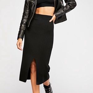 Free People Skyline Midi Skirt